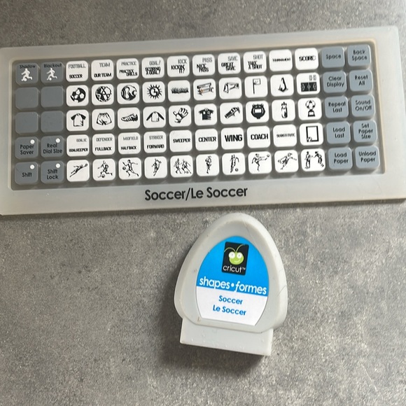 Soccer Cricut Cartridge - Picture 2 of 4